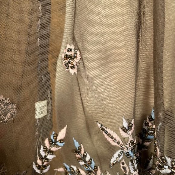 Arden B Scarf with Beading Detail - New With Tags - Picture 5 of 8